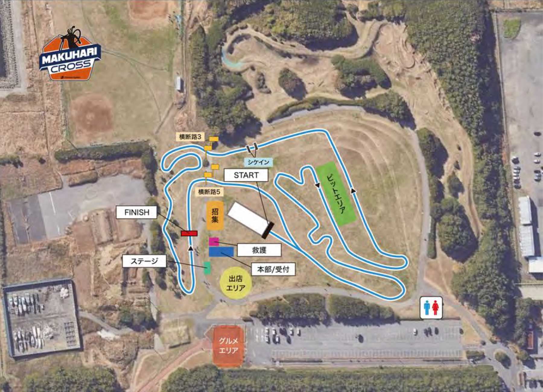 幕張クロス25-26コースマップ(CK)